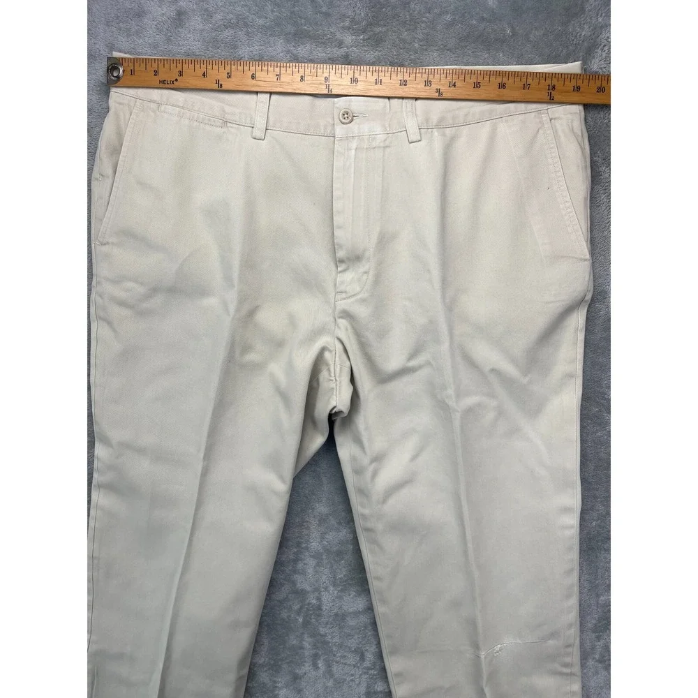 VTG Polo by Ralph Lauren Men's Suffield‎ Pants 38x32 (Real 38x29) Ivory Cotton